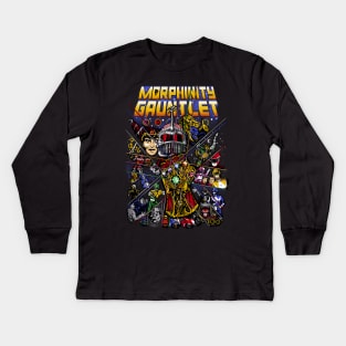 Morphinity Gauntlet Kids Long Sleeve T-Shirt